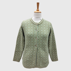 WOMEN'S R NECK CARDIGAN