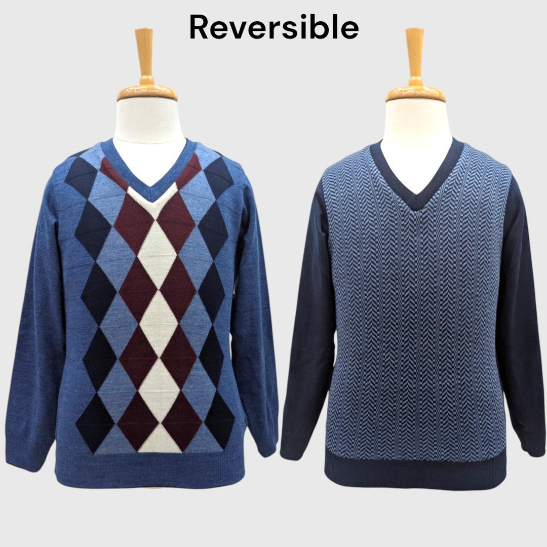 MEN'S V NECK SWEATER