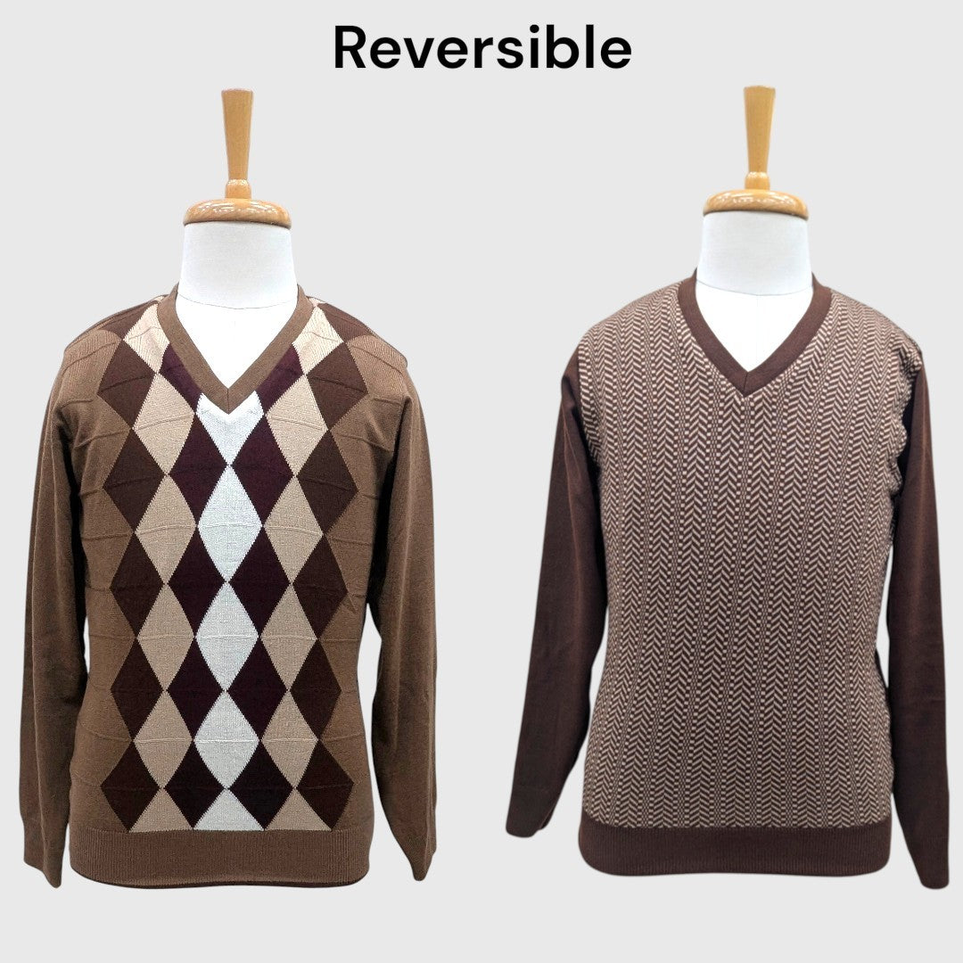 MEN'S V NECK SWEATER