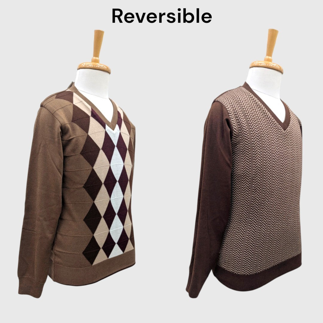 MEN'S V NECK SWEATER