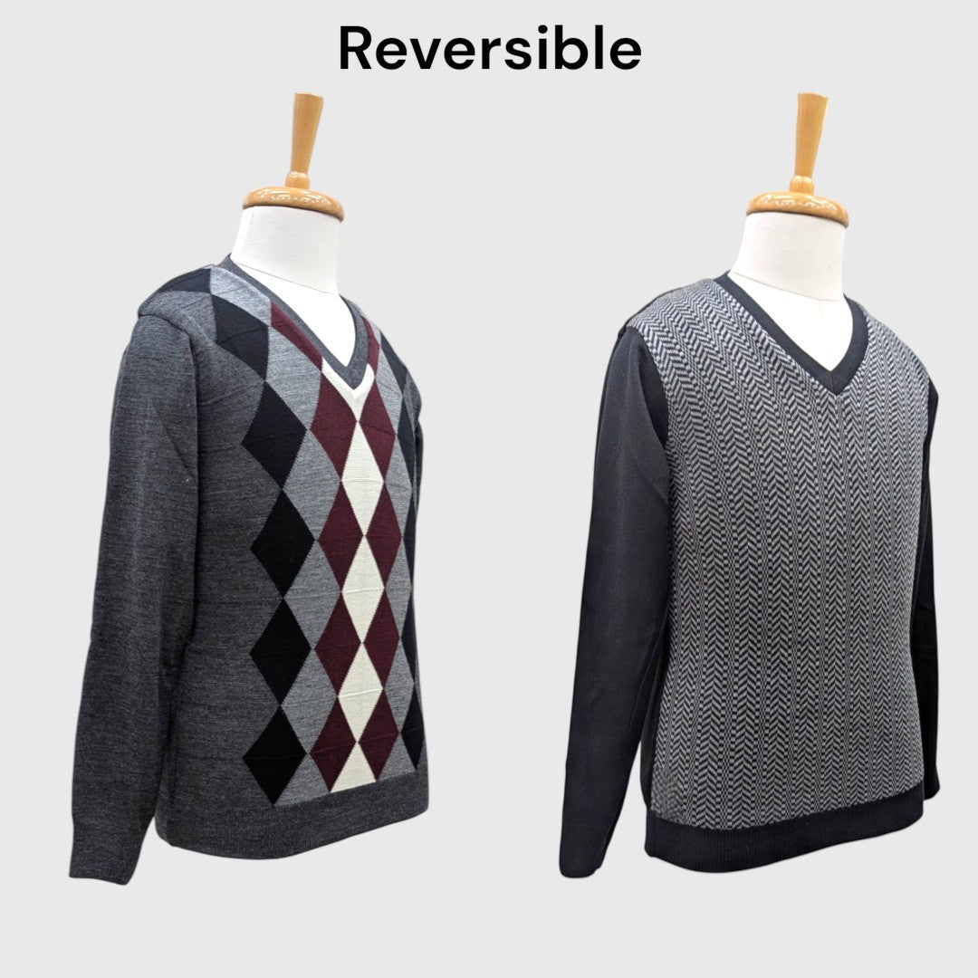 MEN'S V NECK SWEATER