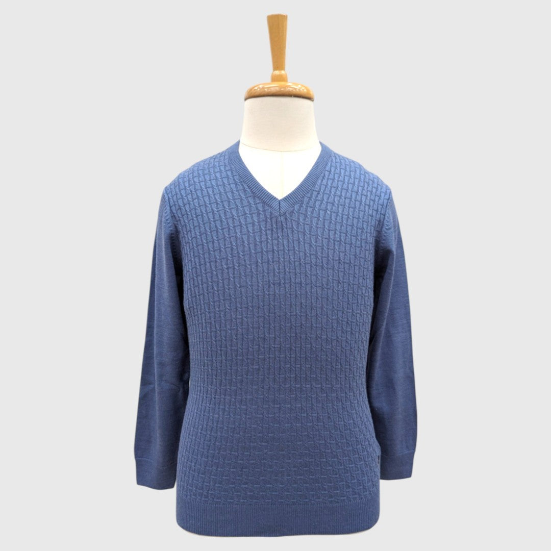 MEN'S V NECK SWEATER