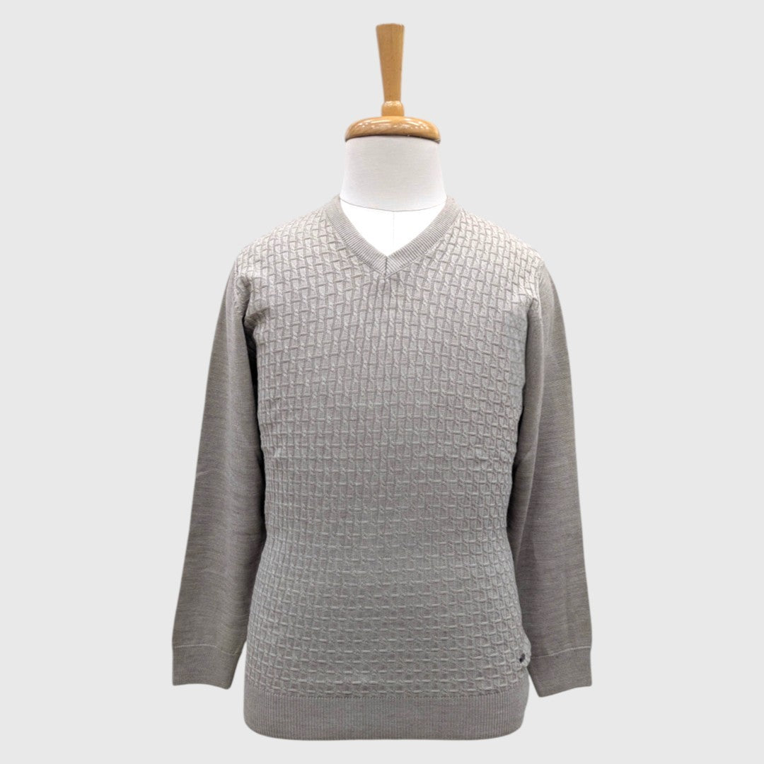 MEN'S V NECK SWEATER