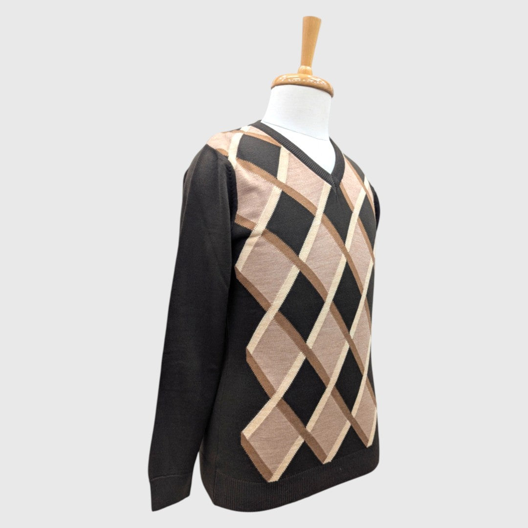 MEN'S V NECK SWEATER