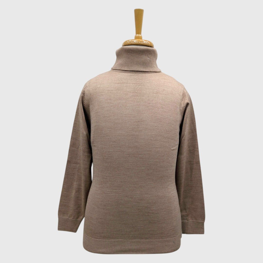 MEN'S POLO NECK SWEATER