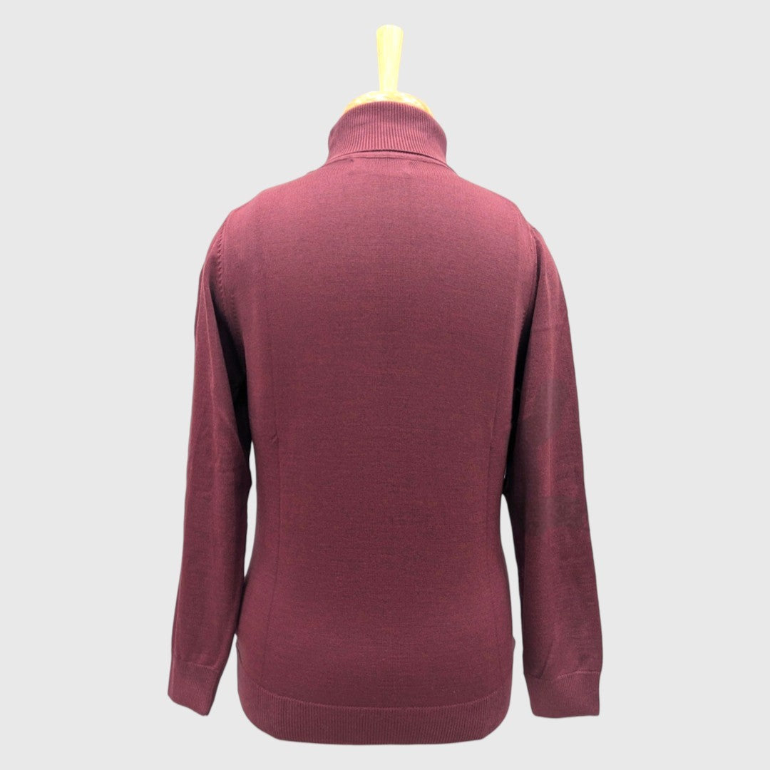 MEN'S POLO NECK SWEATER