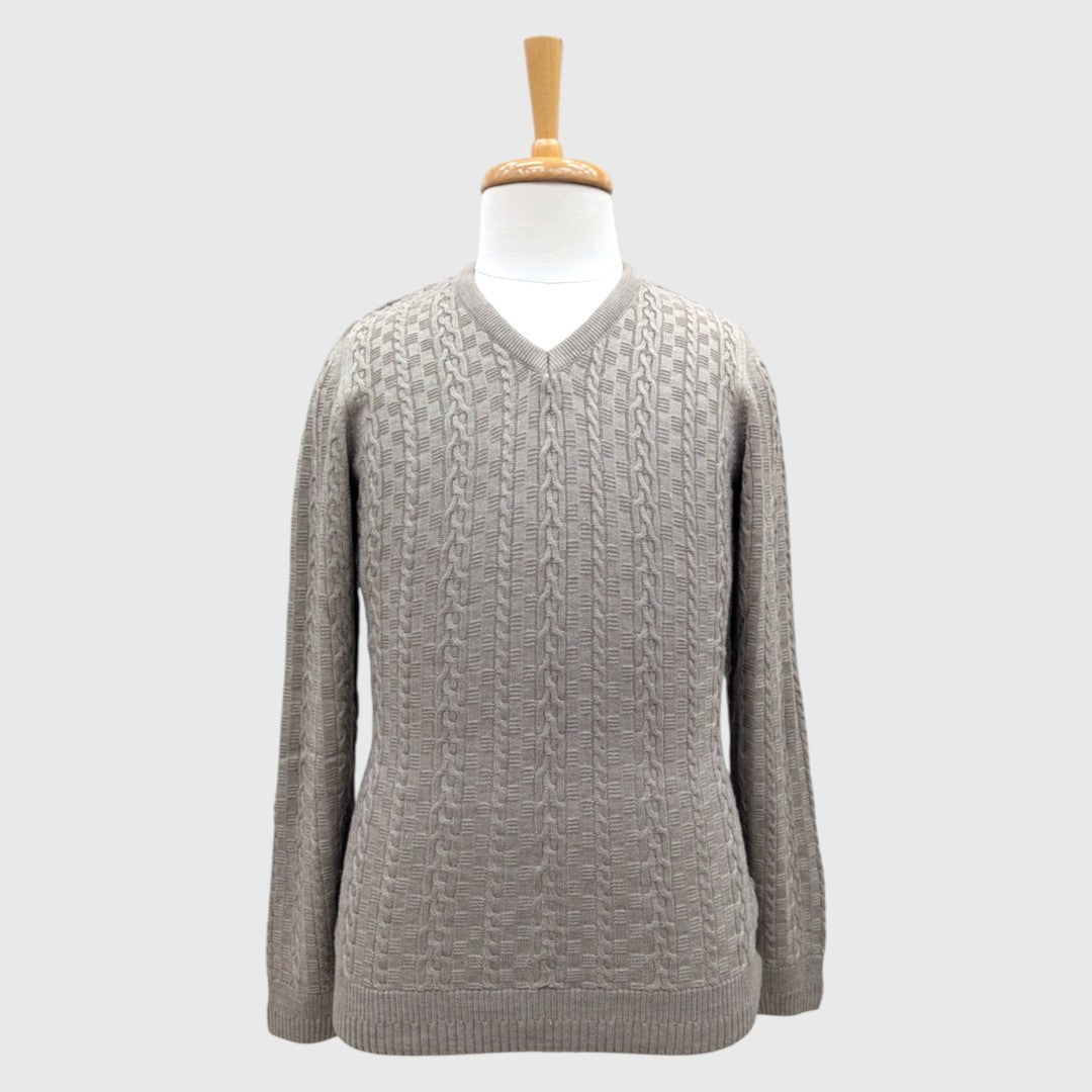 MEN'S V NECK SWEATER