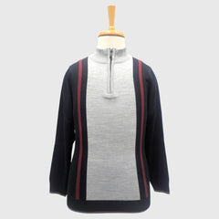 MEN'S HALF ZIP SWEATER