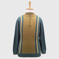 MEN'S HALF ZIP SWEATER