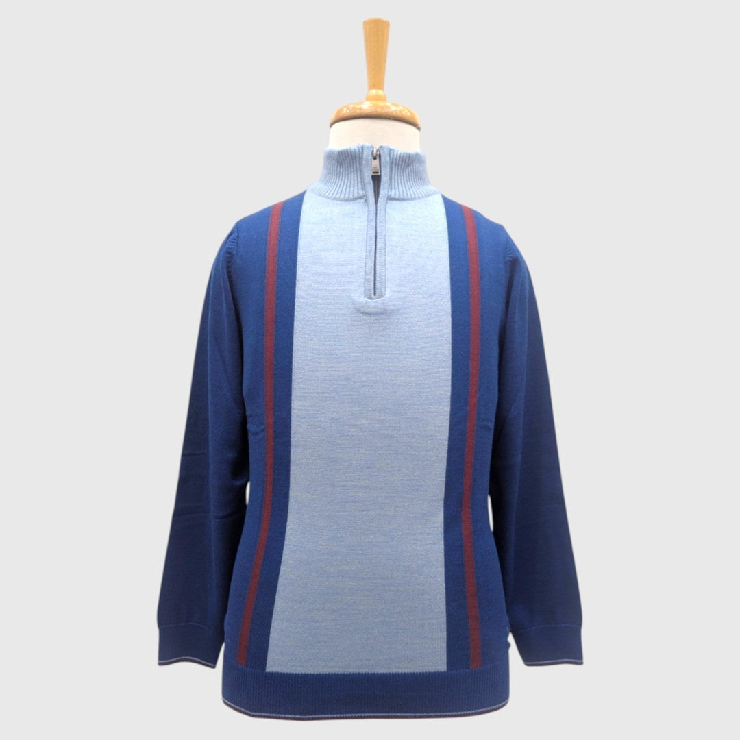 MEN'S HALF ZIP SWEATER