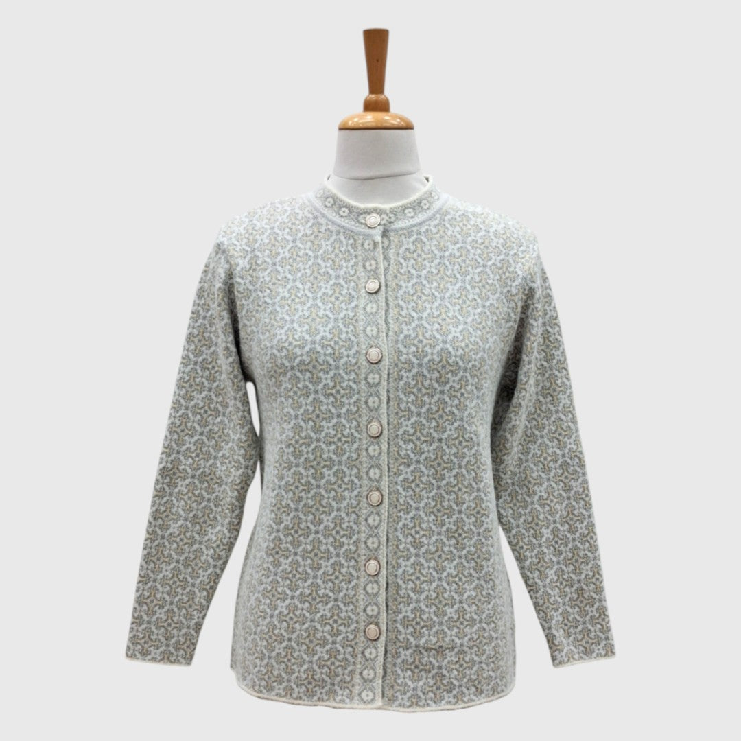WOMEN'S R NECK CARDIGAN