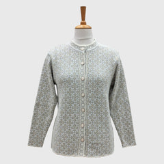 WOMEN'S R NECK CARDIGAN
