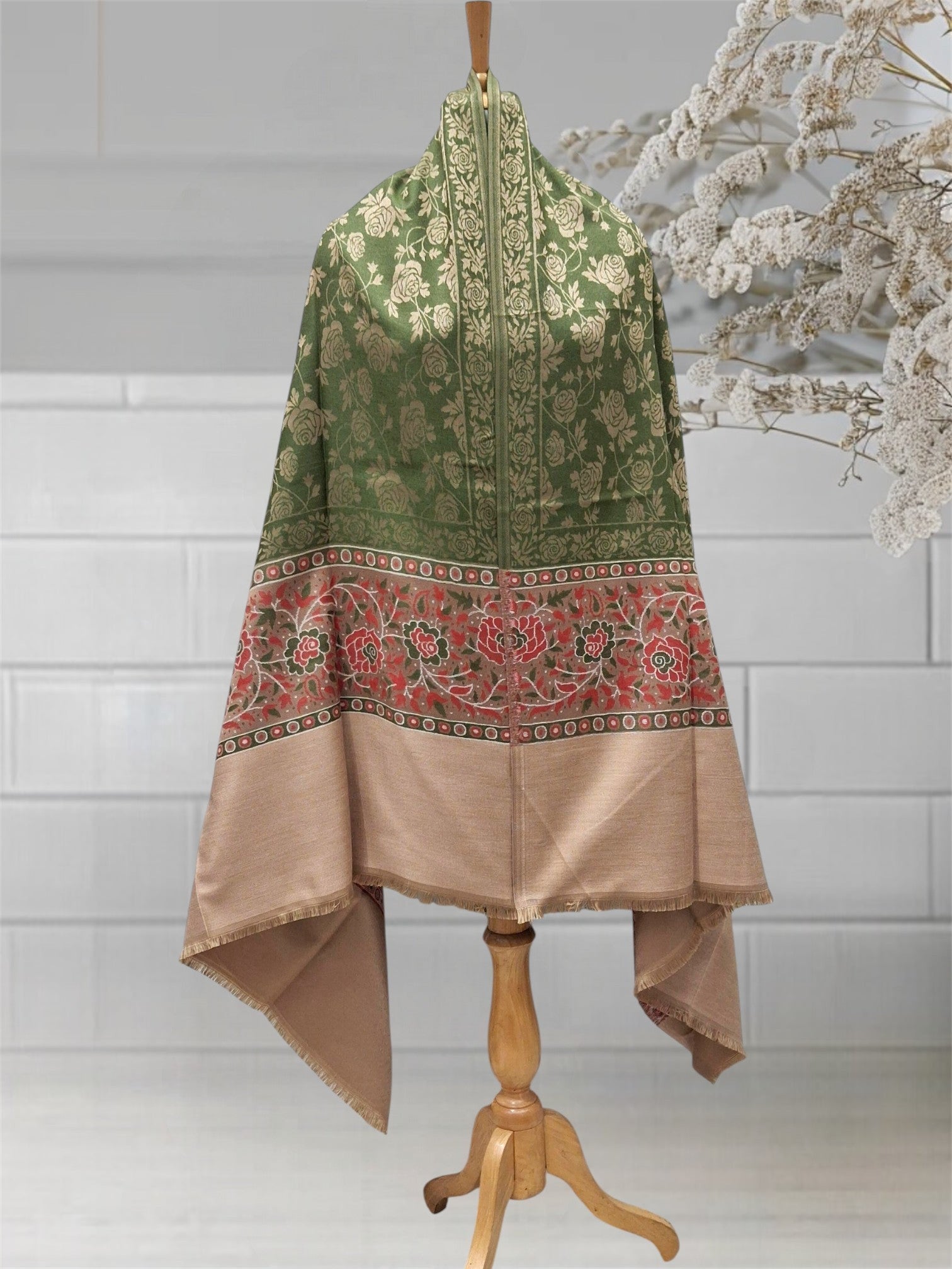WOMEN'S SHAWL ACRO WOOL