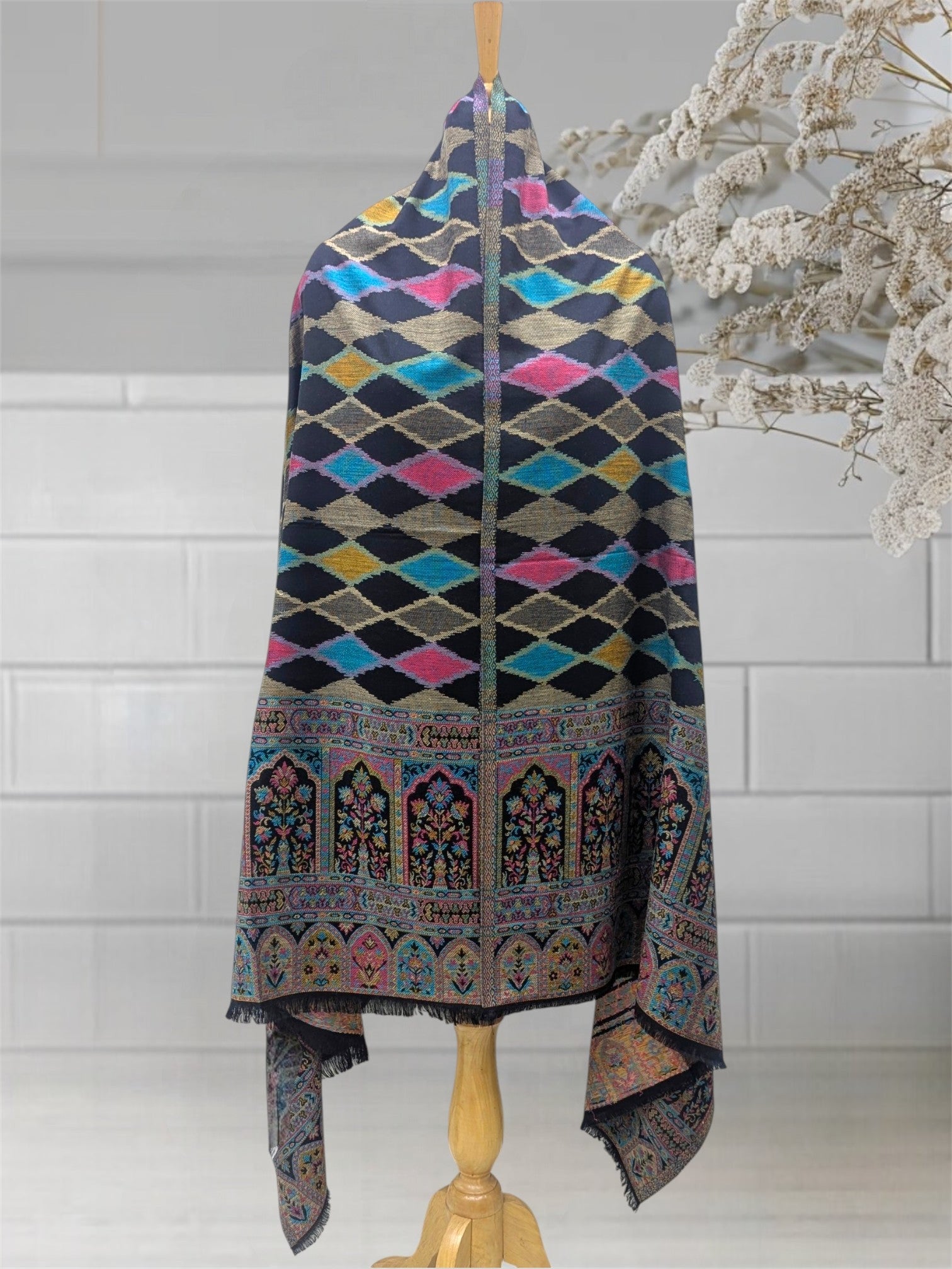 WOMEN'S SHAWL ACRO WOOL