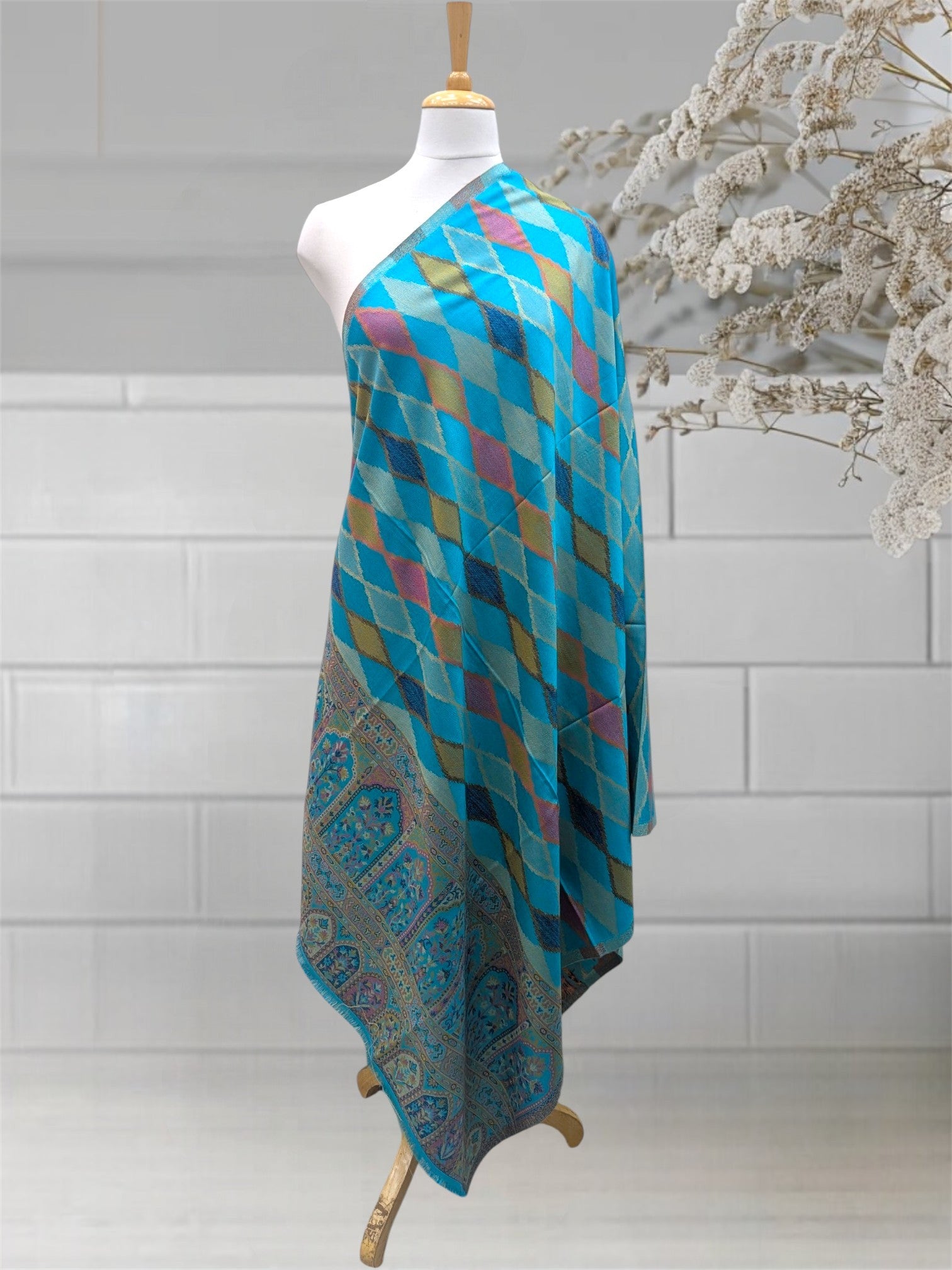 WOMEN'S SHAWL ACRO WOOL