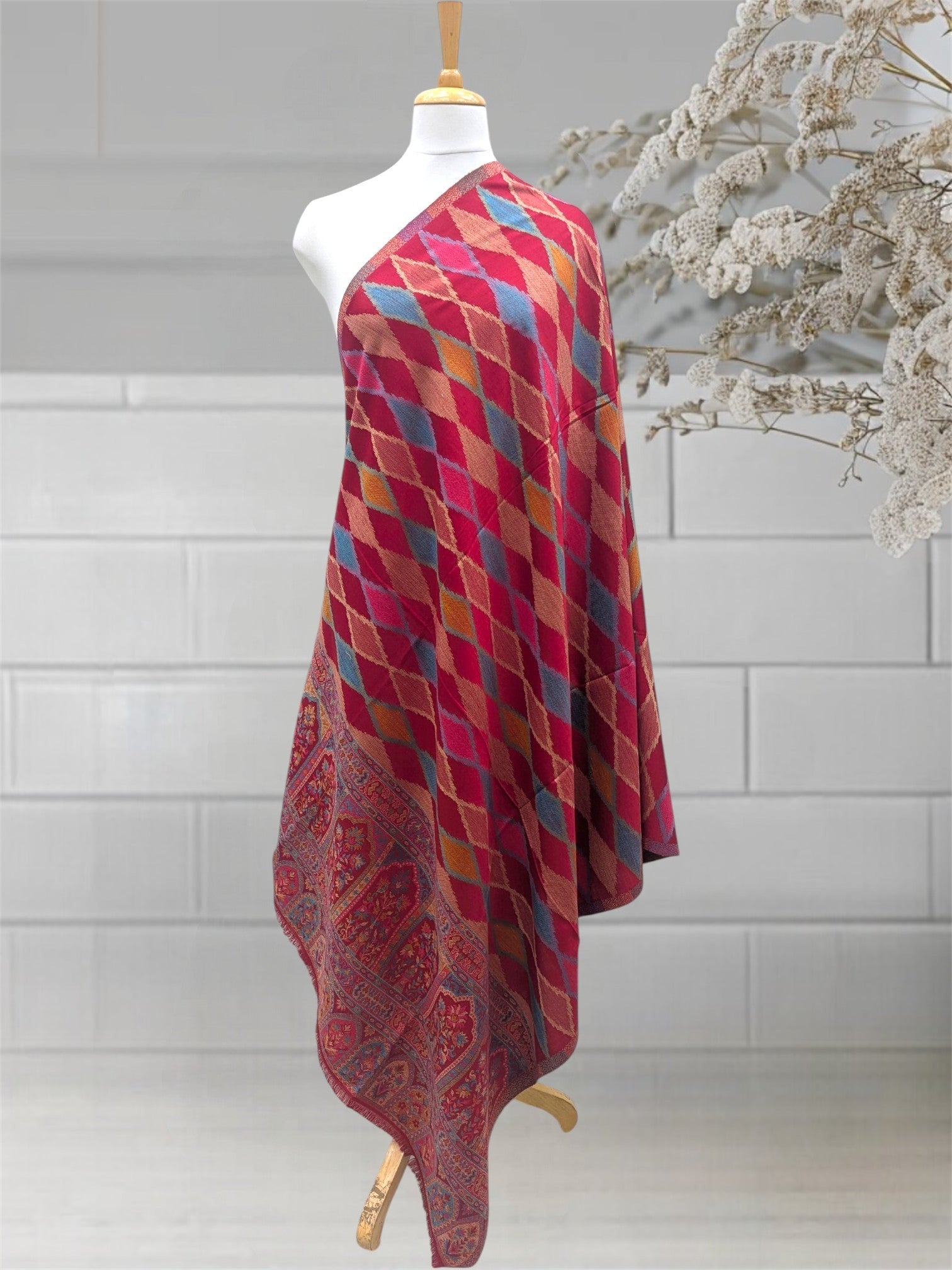 WOMEN'S SHAWL ACRO WOOL