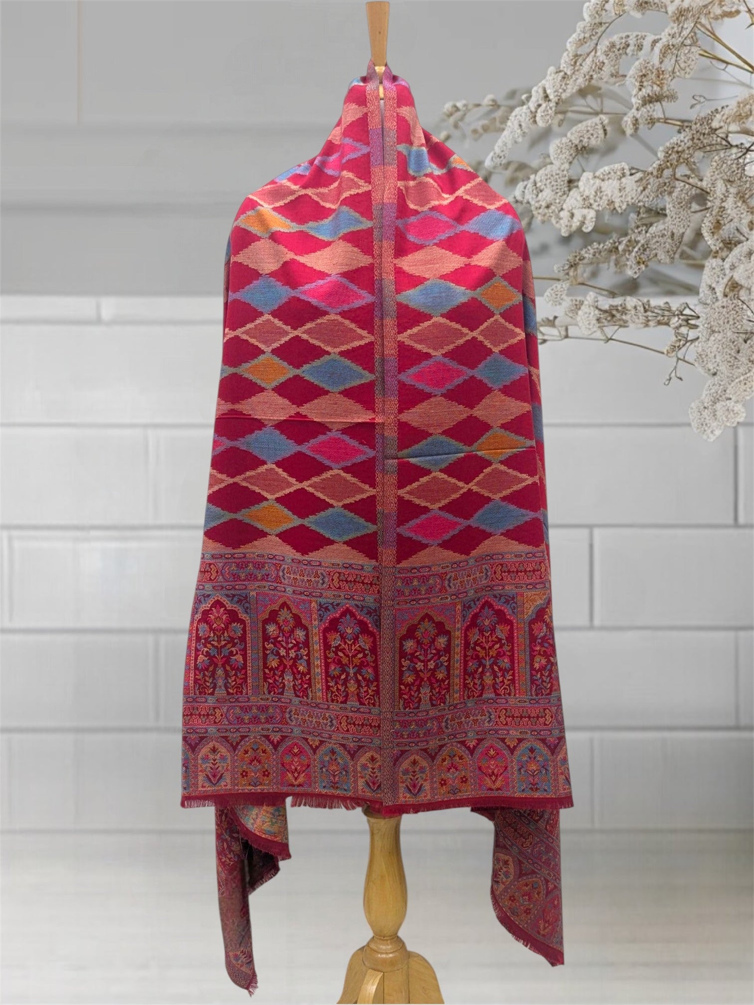 WOMEN'S SHAWL ACRO WOOL
