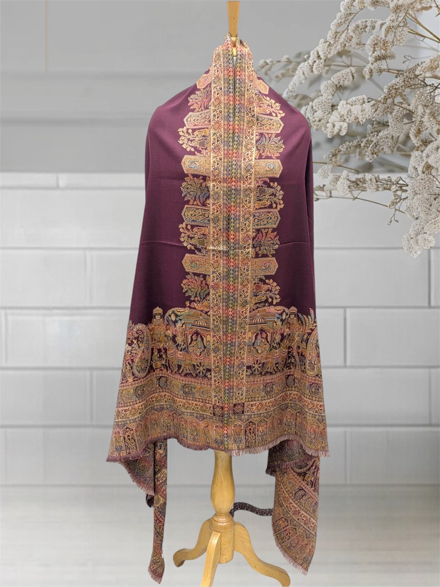 WOMEN'S SHAWL ACRO WOOL