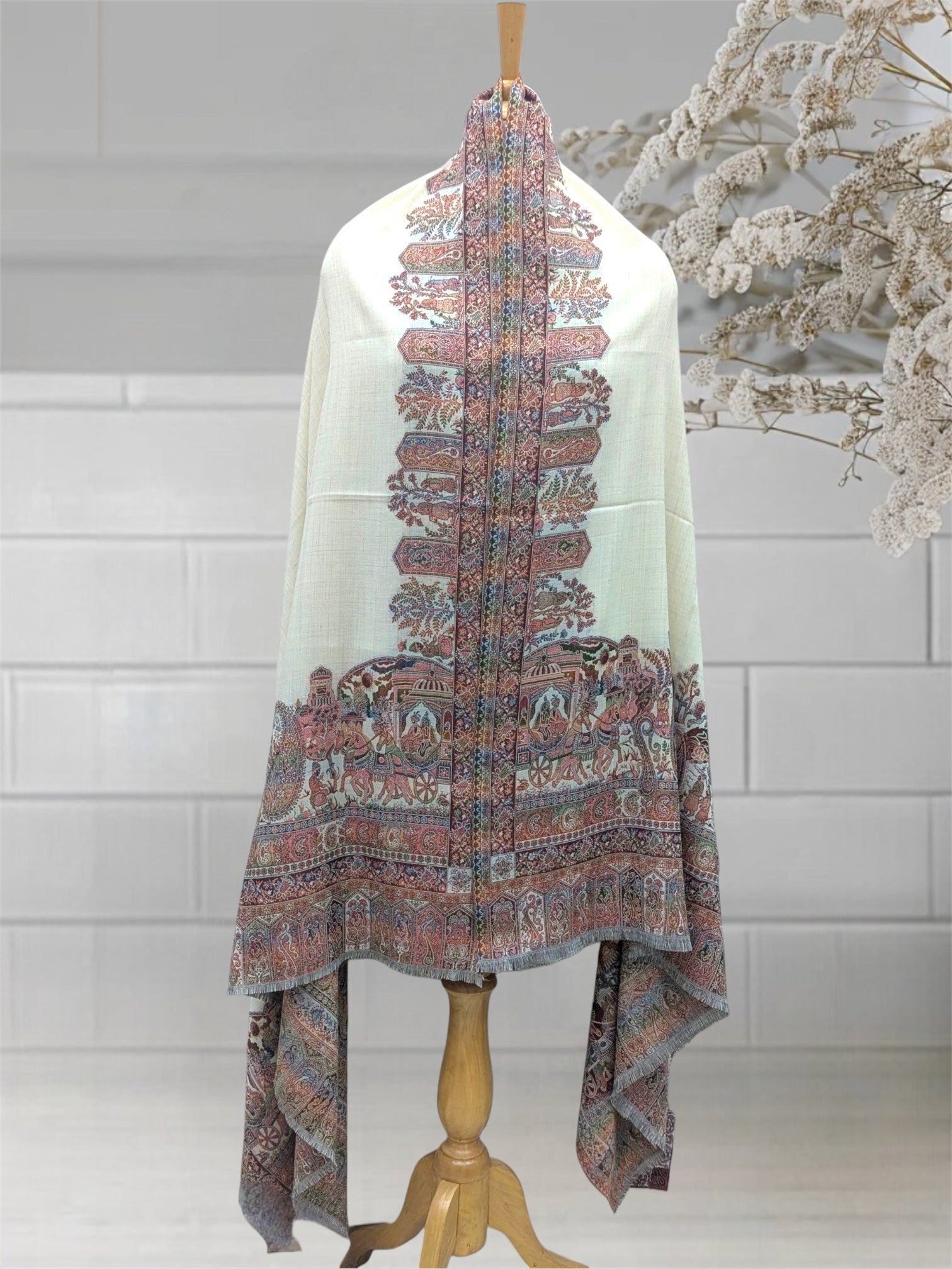 WOMEN'S SHAWL ACRO WOOL
