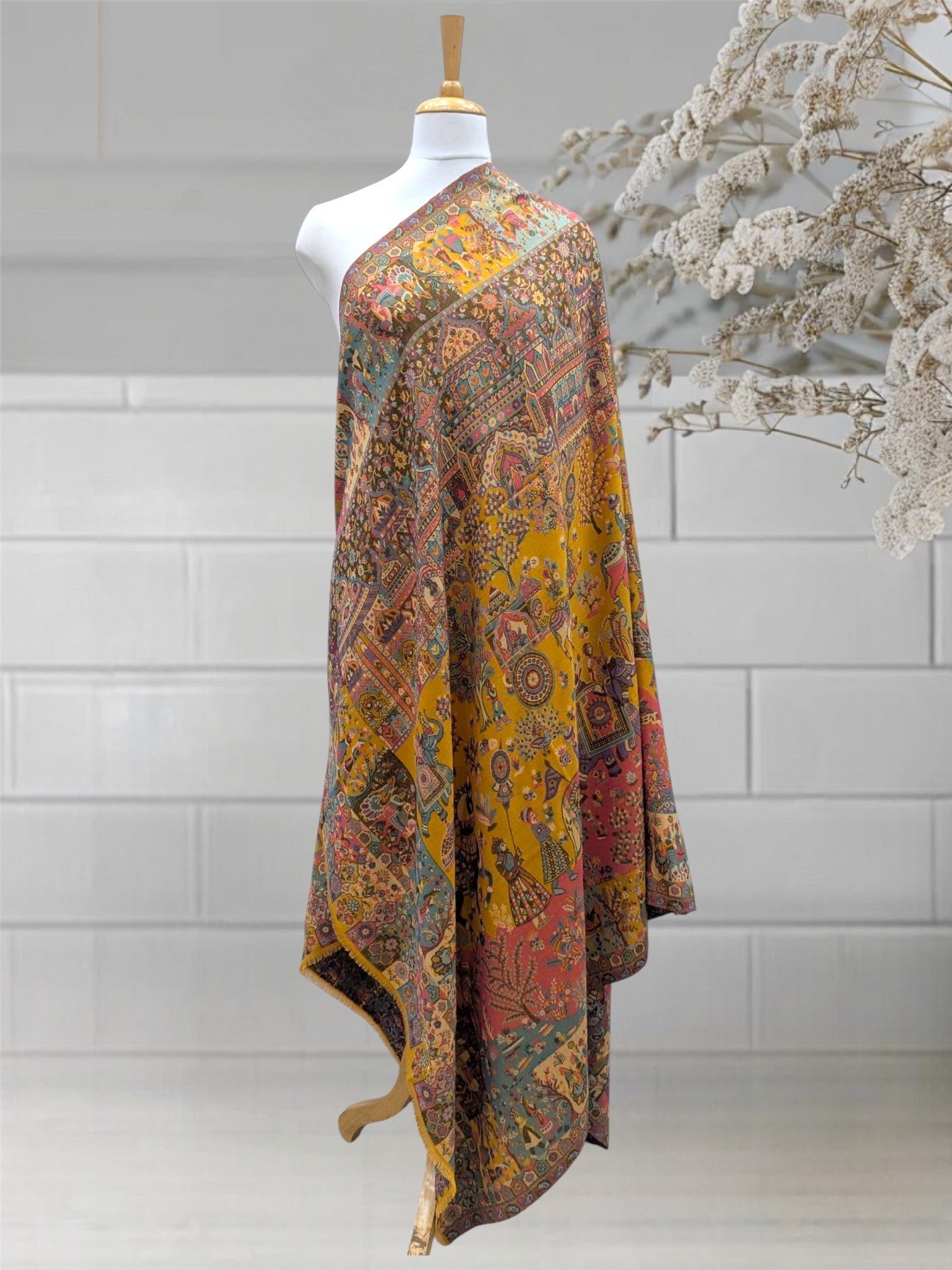 WOMEN'S SHAWL ACRO WOOL