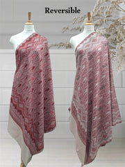 WOMEN'S SHAWL ACRO WOOL REVERSIBLE