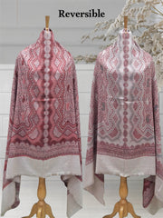 WOMEN'S SHAWL ACRO WOOL REVERSIBLE