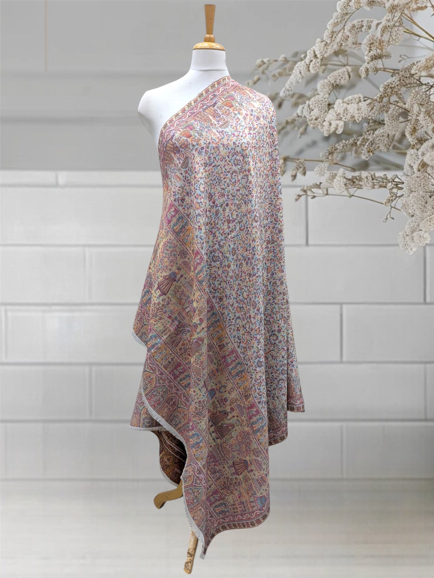WOMEN'S SHAWL ACRO WOOL