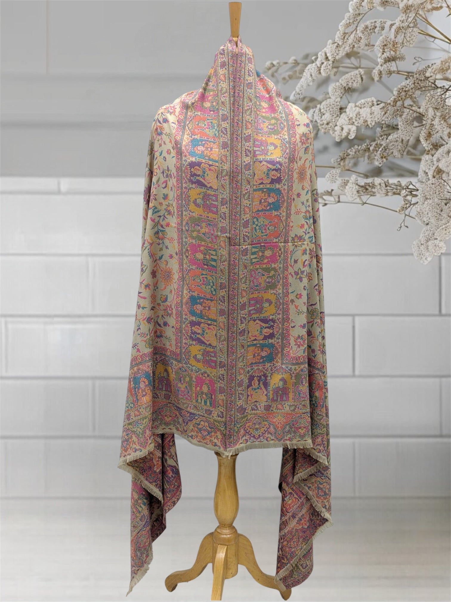 WOMEN'S SHAWL ACRO WOOL