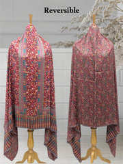 WOMEN'S SHAWL ACRO WOOL REVERSIBLE