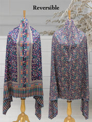 WOMEN'S SHAWL ACRO WOOL REVERSIBLE