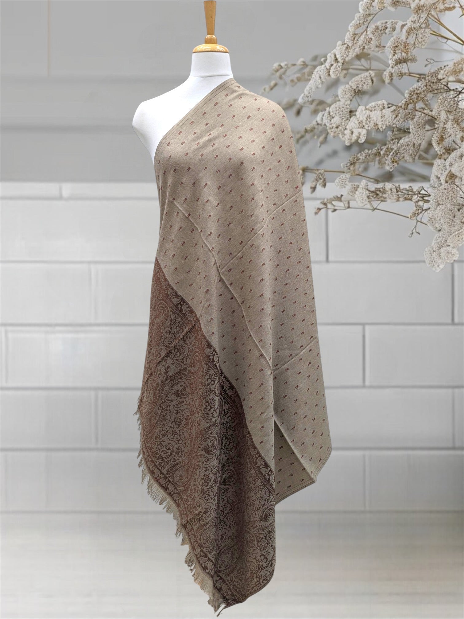 WOMEN'S SHAWL ACRO WOOL
