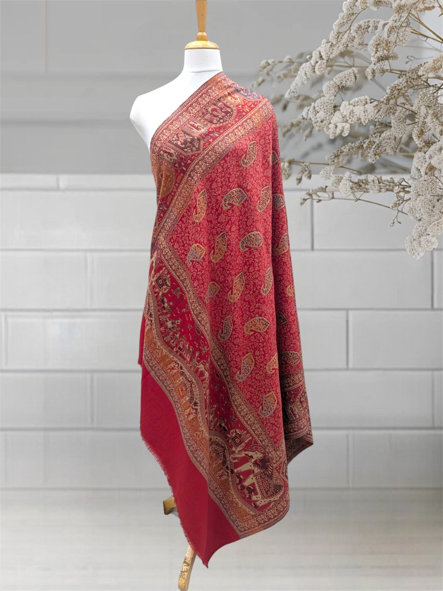 WOMEN'S SHAWL ACRO WOOL