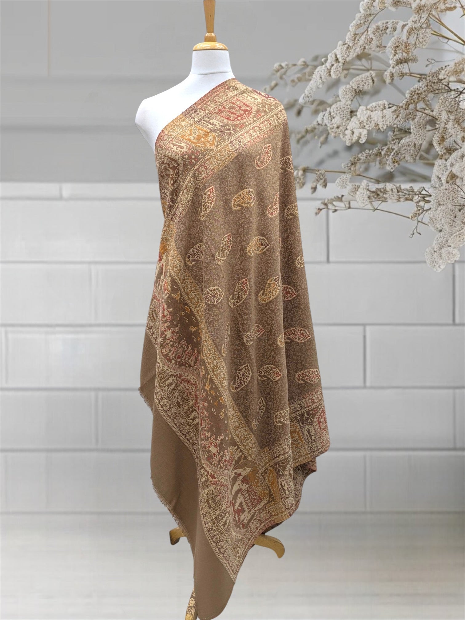 WOMEN'S SHAWL ACRO WOOL