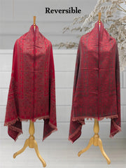 WOMEN'S SHAWL ACRO WOOL REVERSIBLE