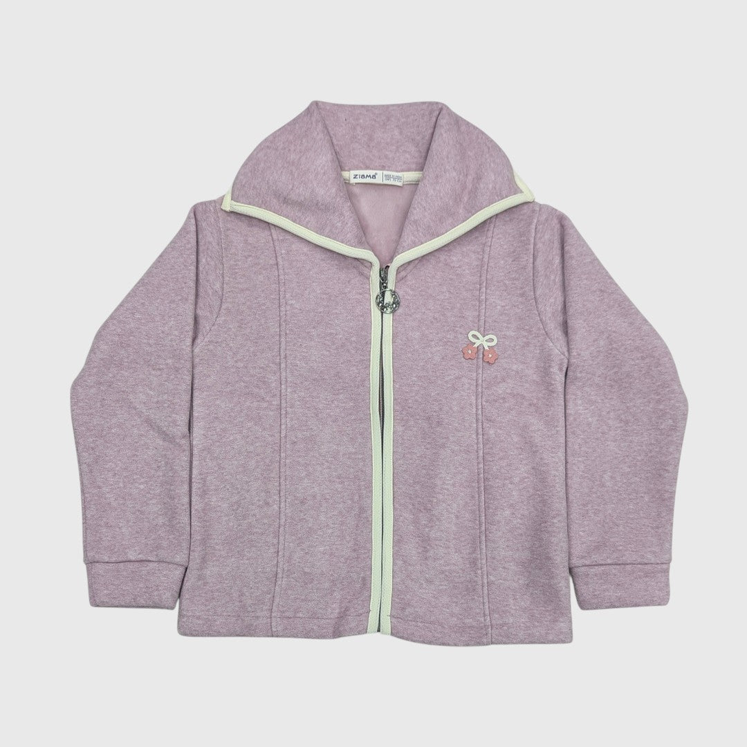 GIRL'S FULL ZIP SWEATSHIRT