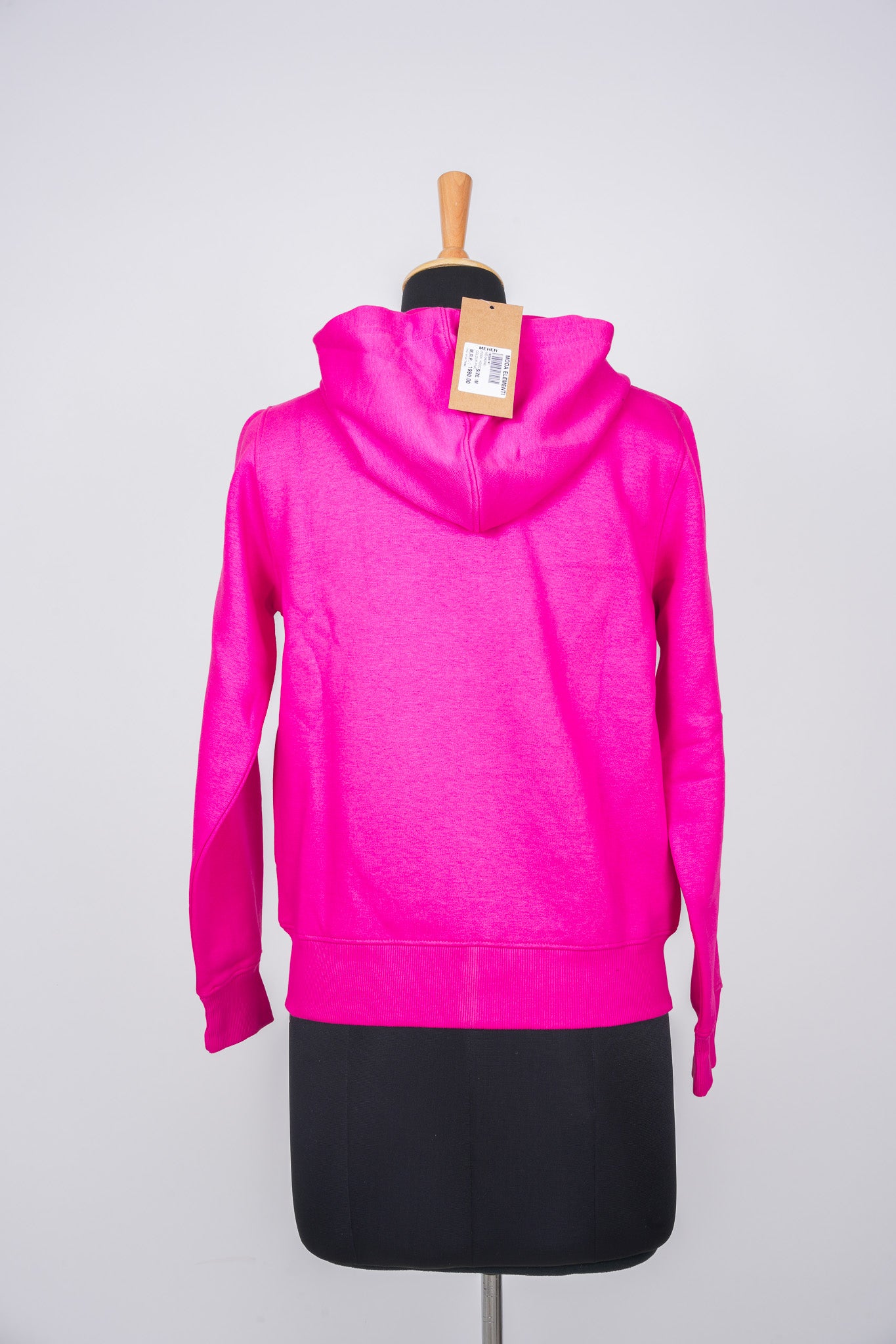 MODA ELEMENTI POSH HOOD L ME-340090 PINK SWEAT#1990.00