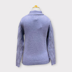 POLO NECK PULLOVER