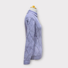POLO NECK PULLOVER