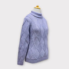 POLO NECK PULLOVER