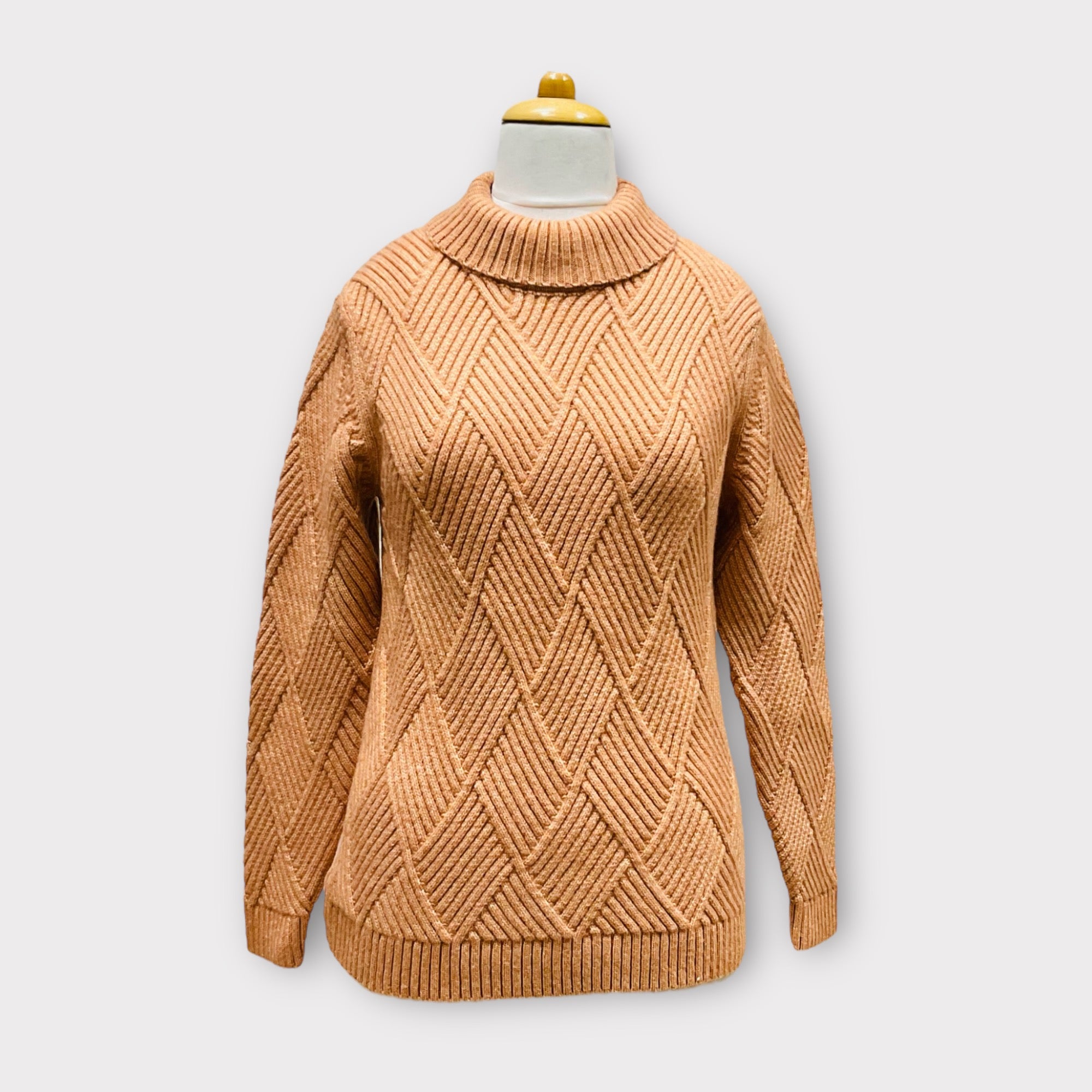 POLO NECK PULLOVER
