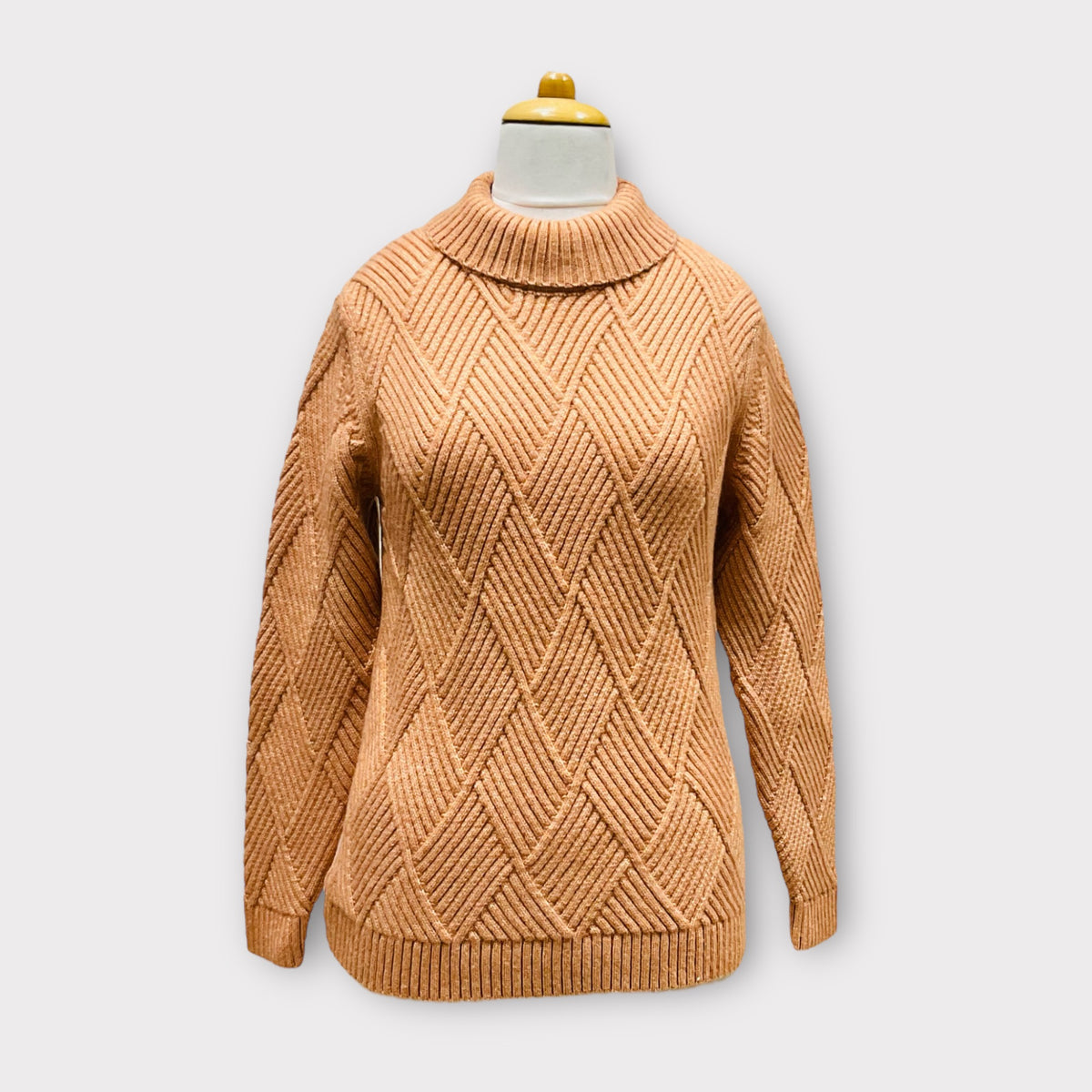 POLO NECK PULLOVER