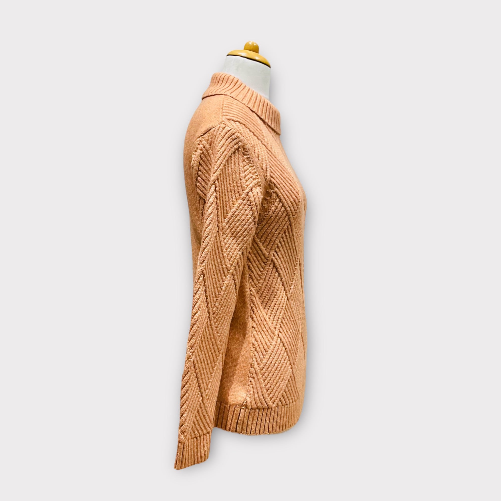 POLO NECK PULLOVER