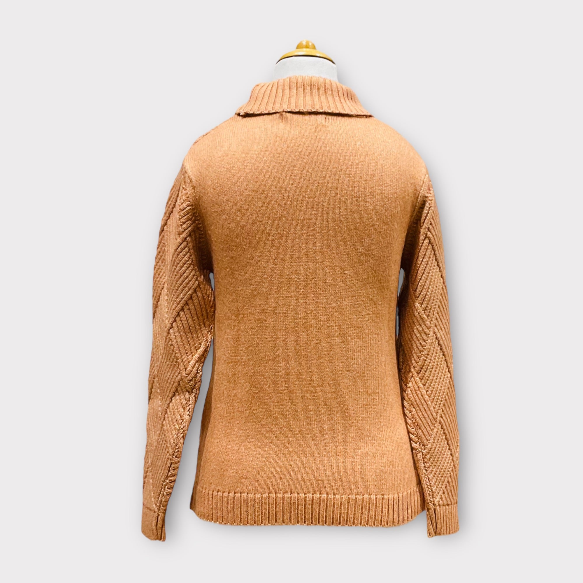 POLO NECK PULLOVER