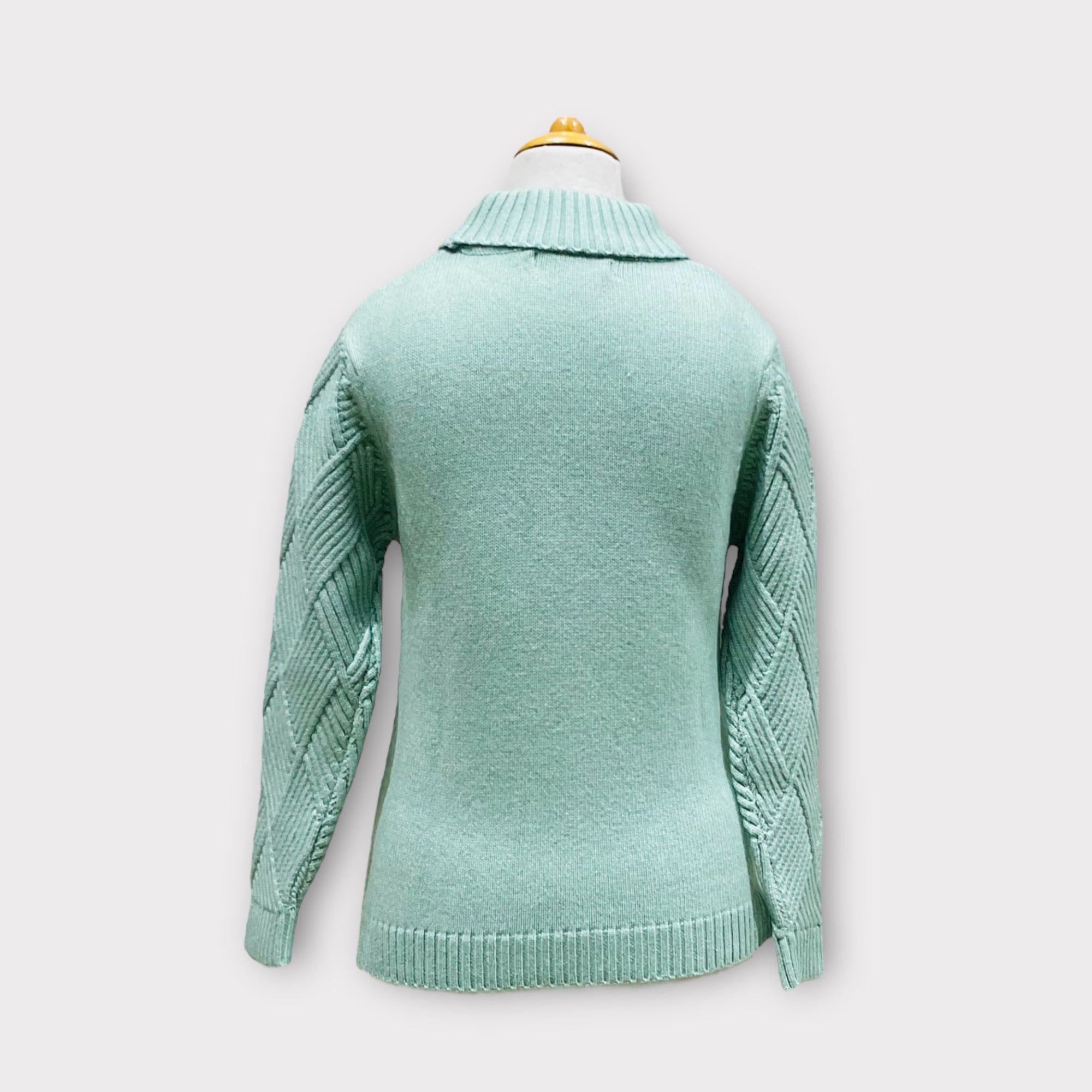 POLO NECK PULLOVER