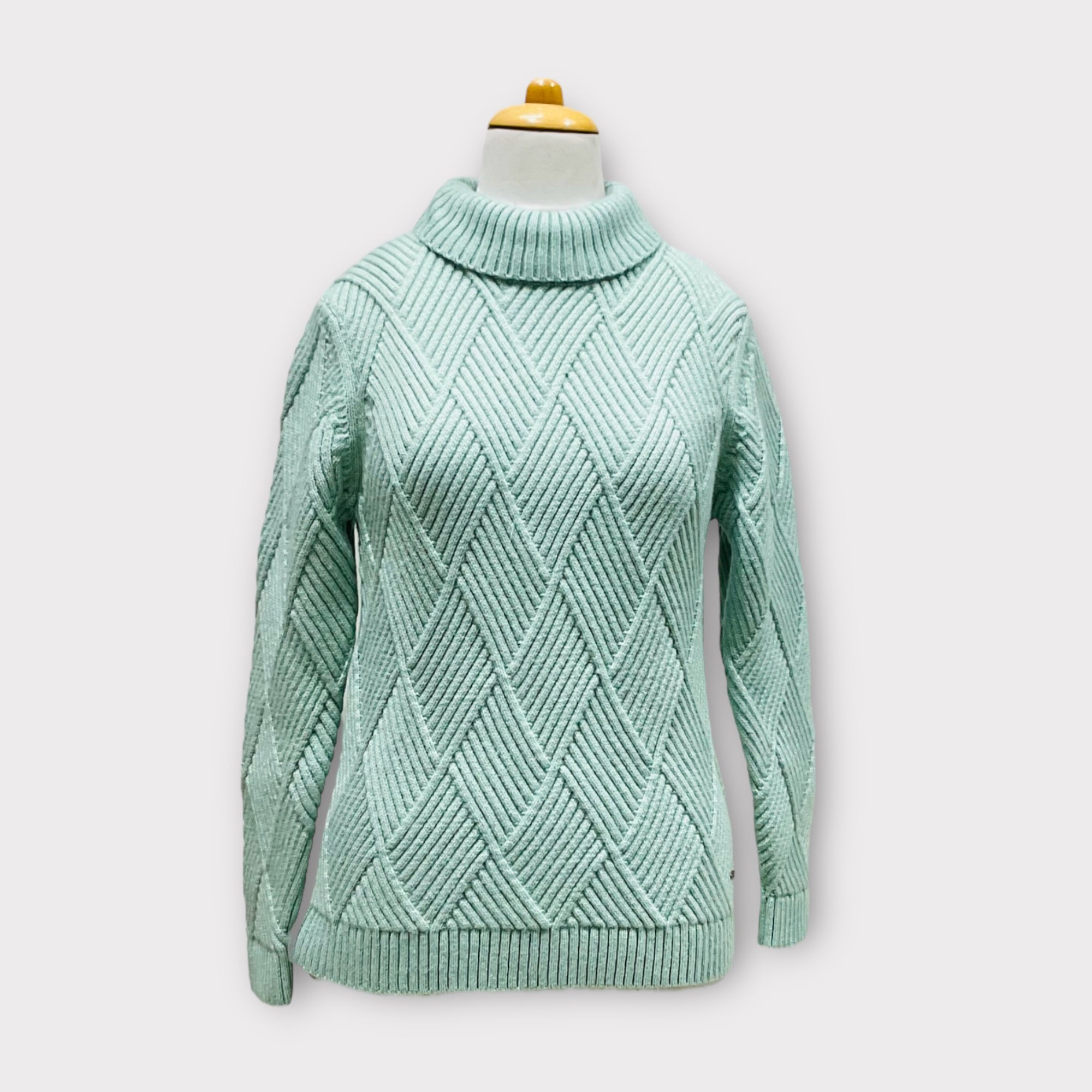 POLO NECK PULLOVER