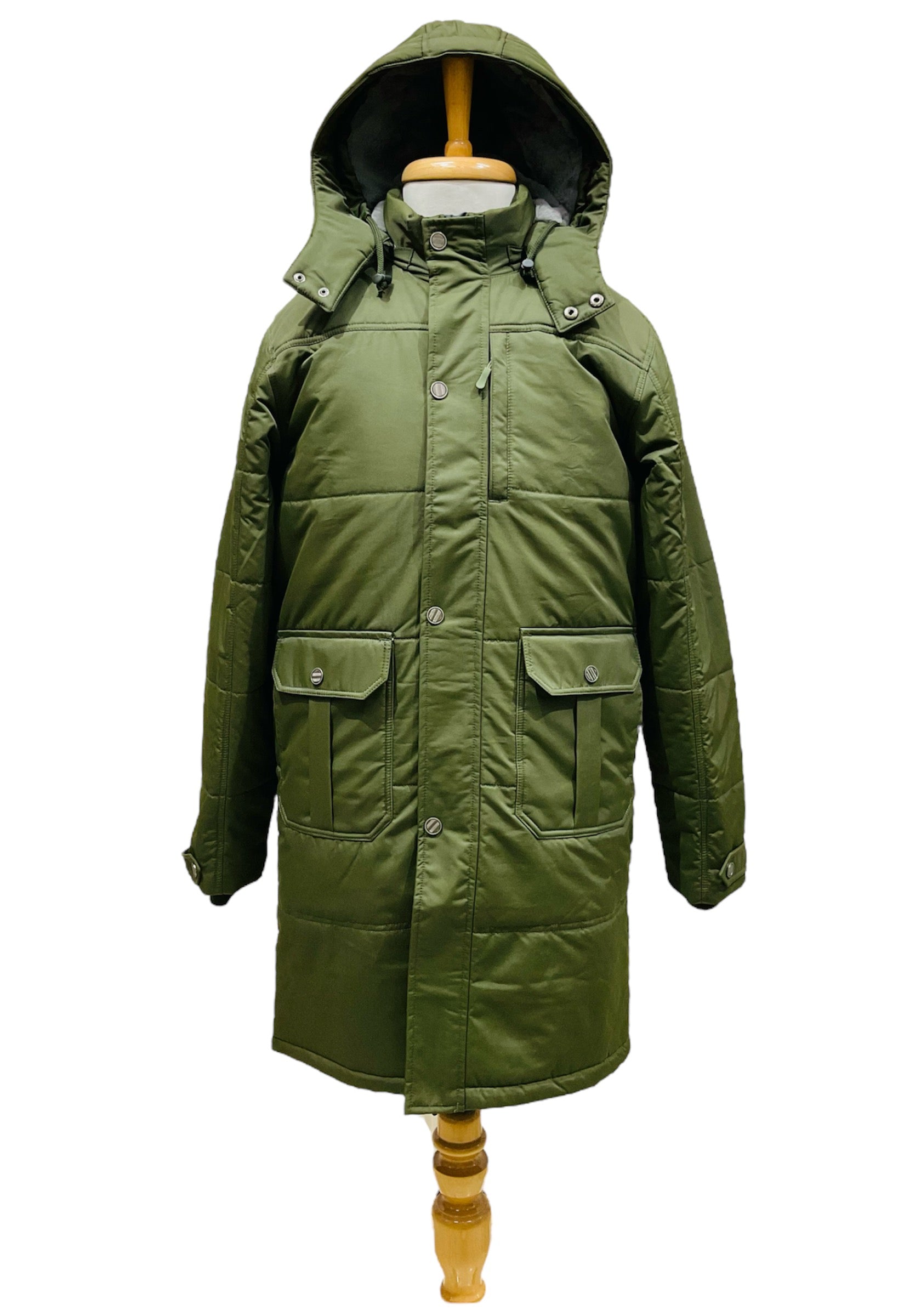 Men Long Jacket Snow, wind and Water Resistance