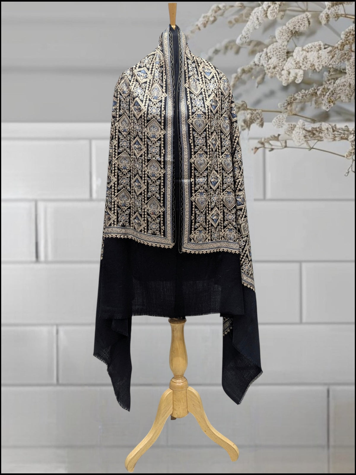 WOMEN SHAWL ACRO WOOL
