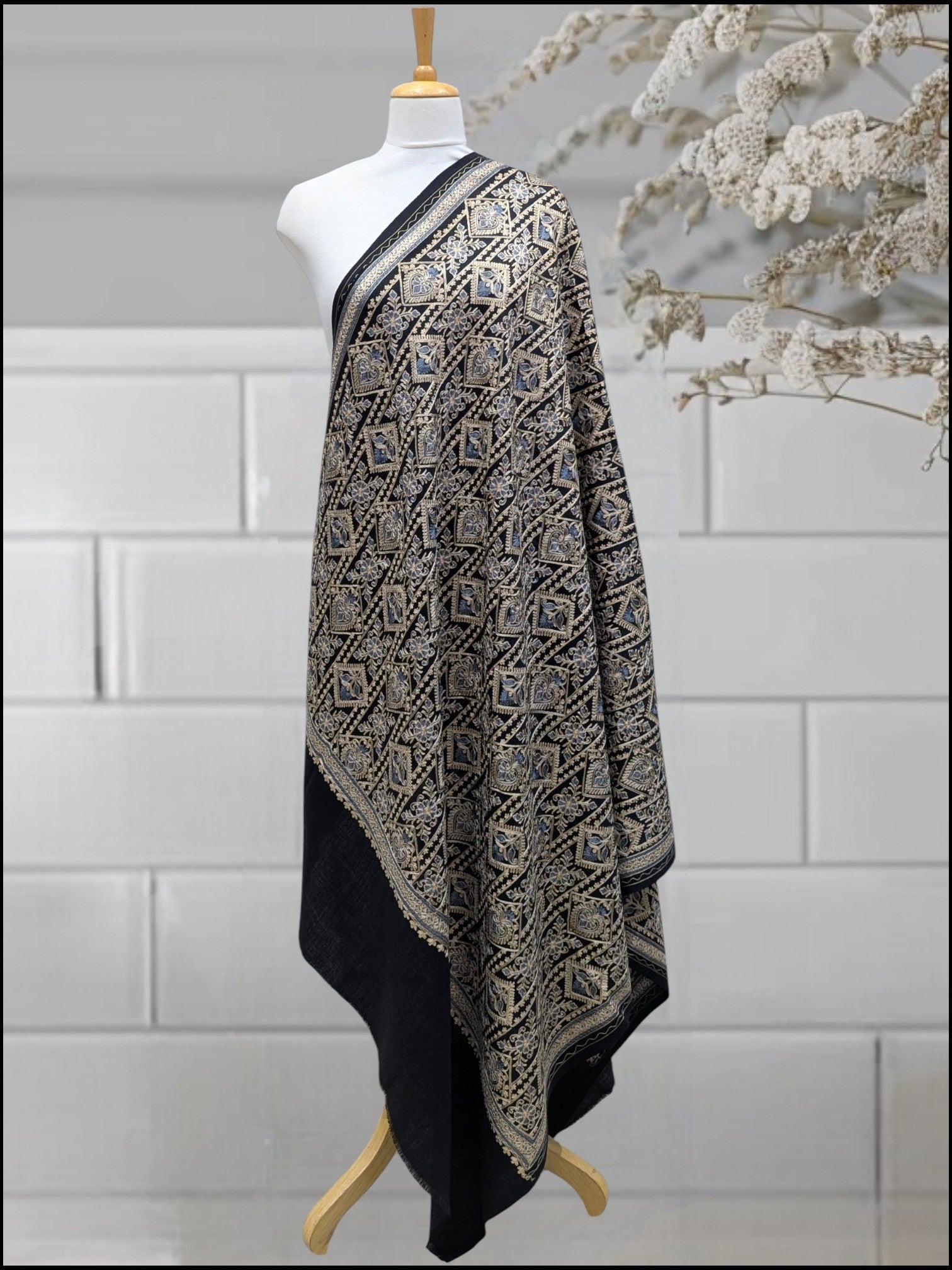 WOMEN SHAWL ACRO WOOL