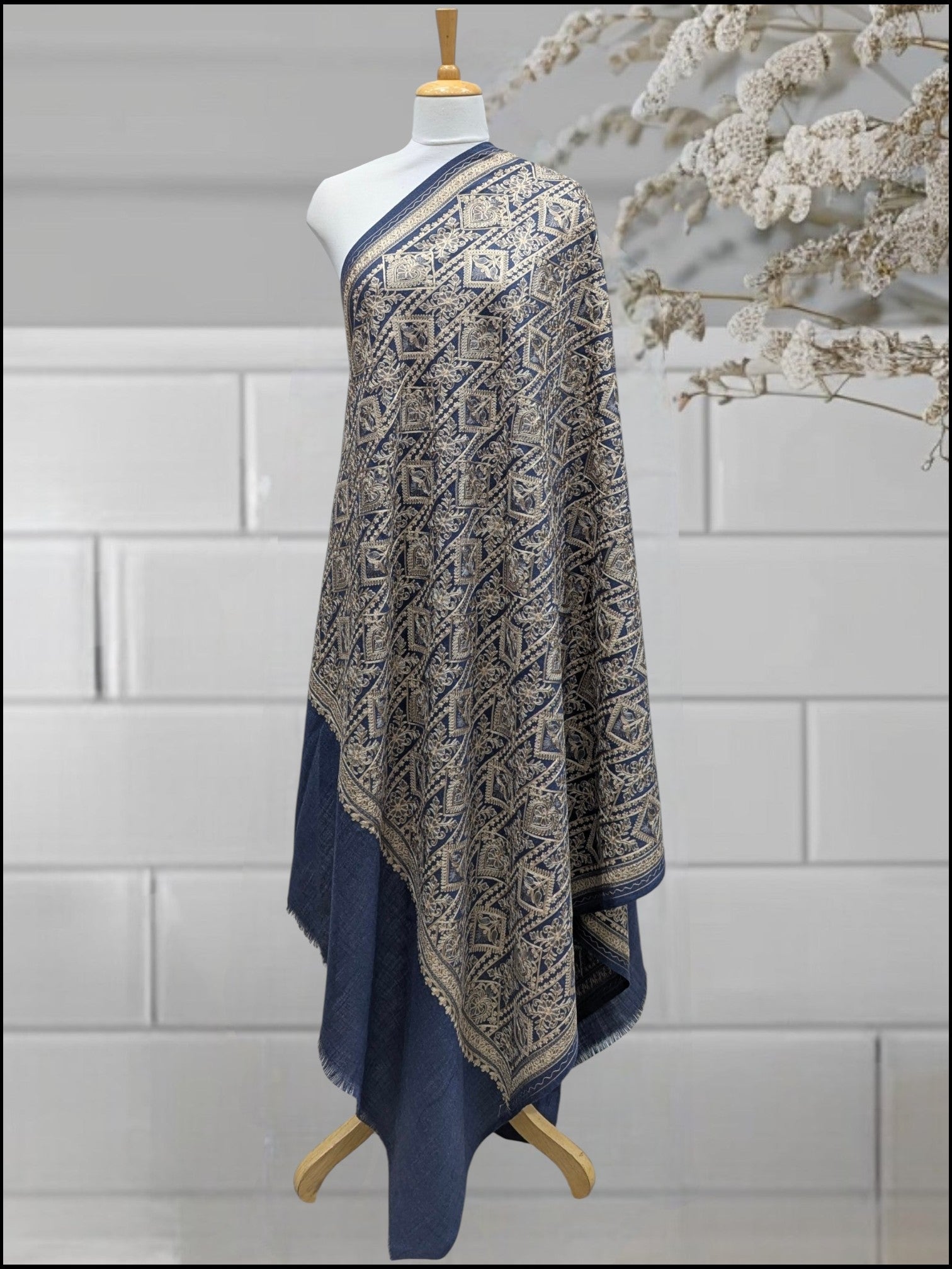 WOMEN SHAWL ACRO WOOL