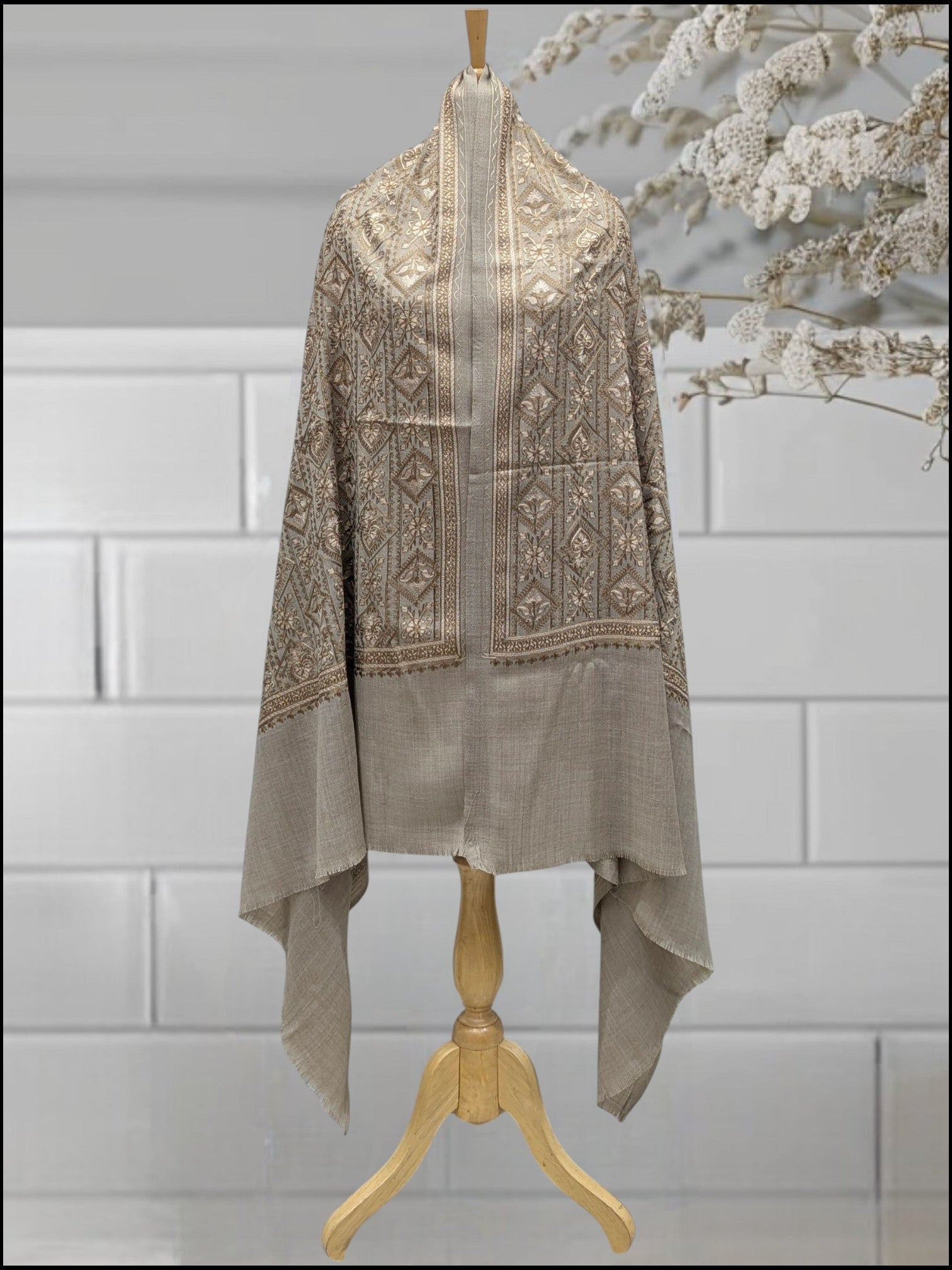 WOMEN SHAWL ACRO WOOL